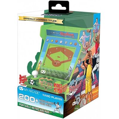 My Arcade Console Rétro Nano Player Allstar Stadium 208 Games 4.5´´ Multicolor One Size unisex - Publicité My Arcade Console Rétro Nano Player Allstar Stadium 208 Games 4.5´´ Multicolor One Size unisex - Publicité