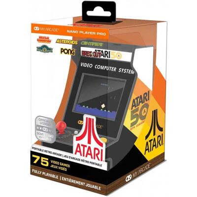 My Arcade Console Rétro Nano Player Atari 75 Games 4.5´´ Multicolor One Size unisex - Publicité My Arcade Console Rétro Nano Player Atari 75 Games 4.5´´ Multicolor One Size unisex - Publicité