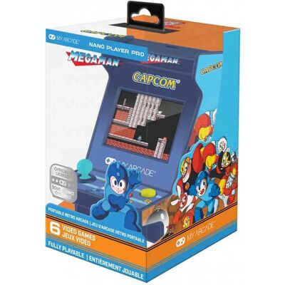 My Arcade Console Rétro Nano Player Megaman 4.5´´ Multicolor One Size unisex - Publicité My Arcade Console Rétro Nano Player Megaman 4.5´´ Multicolor One Size unisex - Publicité