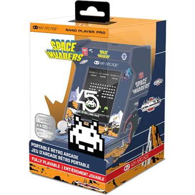 My Arcade Console Rétro Nano Player Space Invaders 4.5´´ Multicolor One Size unisex - Publicité My Arcade Console Rétro Nano Player Space Invaders 4.5´´ Multicolor One Size unisex - Publicité