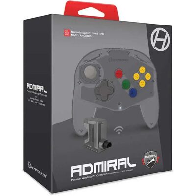 Hyperkin Gaming Manette Sans Fil Admiral Premium Grey One Size unisex - Publicité Hyperkin Gaming Manette Sans Fil Admiral Premium Grey One Size unisex - Publicité