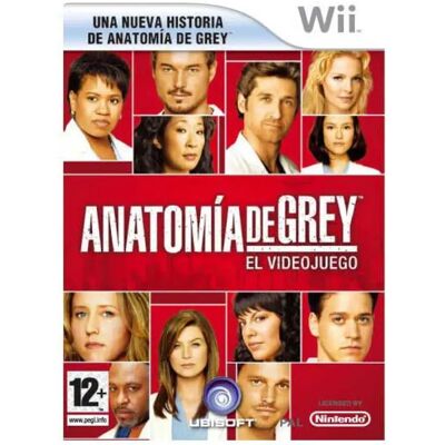 Nintendo Games Wii Anatomy Of Grey The Video Game Grey´s Anatomy Multicolour PAL unisex - Publicité Nintendo Games Wii Anatomy Of Grey The Video Game Grey´s Anatomy Multicolour PAL unisex - Publicité