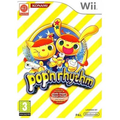 Nintendo Games Wii Pop´n Rhythm Selects Multicolour PAL unisex - Publicité Nintendo Games Wii Pop´n Rhythm Selects Multicolour PAL unisex - Publicité