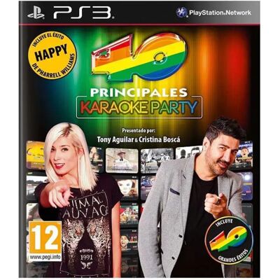Playstation Games Ps3 40 Principales Karaoke Party Spanish Karaoke Game Multicolour PAL unisex - Publicité Playstation Games Ps3 40 Principales Karaoke Party Spanish Karaoke Game Multicolour PAL unisex - Publicité