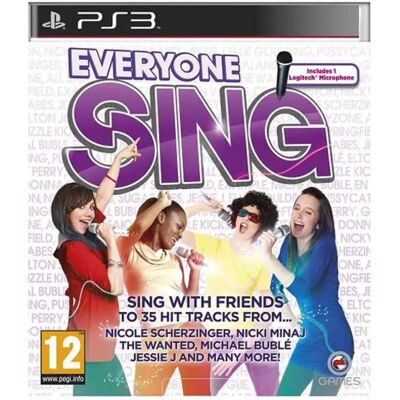 Sony Playstation 3 Everyone Sing + 1 Microphone Pack - Jeu de Musique - Publicité Sony Playstation 3 Everyone Sing + 1 Microphone Pack - Jeu de Musique - Publicité