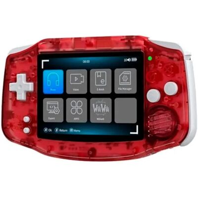 Anbernic Console Rétro Reth34 64gb Red Europe PAL unisex - Publicité Anbernic Console Rétro Reth34 64gb Red Europe PAL unisex - Publicité