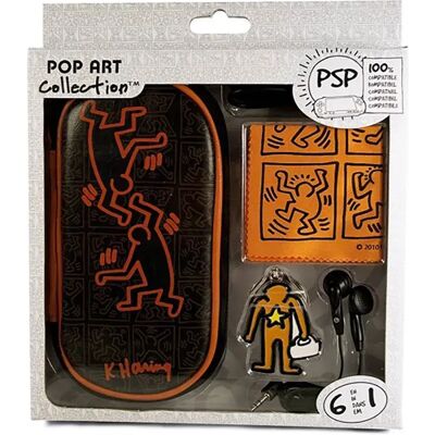 Indeca Coque Psp K Haring Black One Size unisex - Publicité Indeca Coque Psp K Haring Black One Size unisex - Publicité