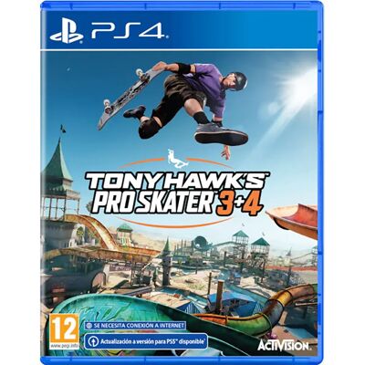 Playstation Games Ps4 Tony Hawk Pro Skater 3 + 4 Multicolour PAL unisex - Publicité Playstation Games Ps4 Tony Hawk Pro Skater 3 + 4 Multicolour PAL unisex - Publicité