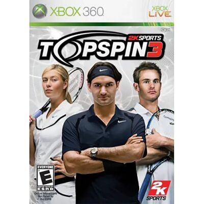 Xbox Games Xbox 360 Top Spin 3 (import) Multicolor One Size unisex - Publicité Xbox Games Xbox 360 Top Spin 3 (import) Multicolor One Size unisex - Publicité