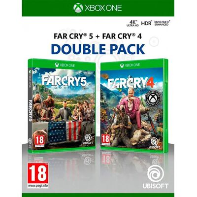 Xbox Games Xbox One Far Cry 4 + Far Cry 5 Double Pack Multicolor PAL unisex - Publicité Xbox Games Xbox One Far Cry 4 + Far Cry 5 Double Pack Multicolor PAL unisex - Publicité