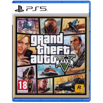 Playstation Games Ps5 Grand Theft Auto 5 Multicolor One Size unisex - Publicité Playstation Games Ps5 Grand Theft Auto 5 Multicolor One Size unisex - Publicité