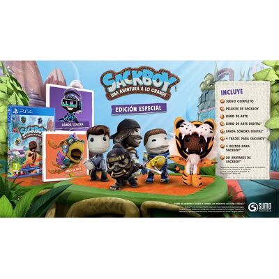 Playstation Games Ps4 Sackboy Una Aventura A Lo Grande Edicion Especial Multicolor One Size unisex - Publicité Playstation Games Ps4 Sackboy Una Aventura A Lo Grande Edicion Especial Multicolor One Size unisex - Publicité