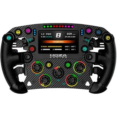 Moza Racing Volant Fsr2 Formula Black / Carbon One Size unisex - Publicité Moza Racing Volant Fsr2 Formula Black / Carbon One Size unisex - Publicité