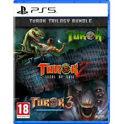 Playstation Games Ps5 Turok Trilogy Bundle Multicolor One Size unisex - Publicité Playstation Games Ps5 Turok Trilogy Bundle Multicolor One Size unisex - Publicité