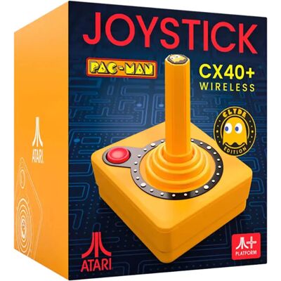 Atari Manette Rétro Pac-man Cx40+ Wireless Orange One Size unisex - Publicité Atari Manette Rétro Pac-man Cx40+ Wireless Orange One Size unisex - Publicité