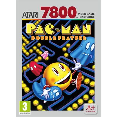 Atari Jeu De Console Rétro 7800 Pac-man Double Feature Multicolor Europe PAL unisex - Publicité Atari Jeu De Console Rétro 7800 Pac-man Double Feature Multicolor Europe PAL unisex - Publicité
