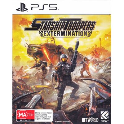 Playstation Games Ps5 Starship Troopers Extermination Au Multicolour One Size unisex - Publicité Playstation Games Ps5 Starship Troopers Extermination Au Multicolour One Size unisex - Publicité