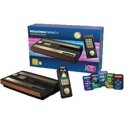 Plaion Console Rétro Intellivision Sprint Multicolor Europe PAL unisex - Publicité Plaion Console Rétro Intellivision Sprint Multicolor Europe PAL unisex - Publicité