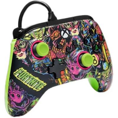 Powera Contrôleur Xbox Advantage Fortnite Glow Multicolor One Size unisex - Publicité Powera Contrôleur Xbox Advantage Fortnite Glow Multicolor One Size unisex - Publicité