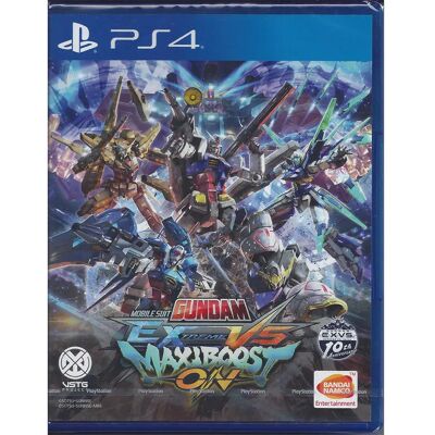 Playstation Games Ps4 Mobile Suit Gundam: Extreme Vs Maxiboost On (import) Multicolor PAL unisex - Publicité Playstation Games Ps4 Mobile Suit Gundam: Extreme Vs Maxiboost On (import) Multicolor PAL unisex - Publicité