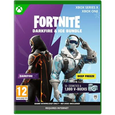 Xbox Games Xbox One Fortnite Darkfire And Ice Bundle (code In A Box) Multicolor PAL unisex - Publicité Xbox Games Xbox One Fortnite Darkfire And Ice Bundle (code In A Box) Multicolor PAL unisex - Publicité