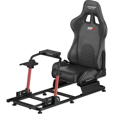 Indeca Cockpit Laudes Racer Gtr Black One Size unisex - Publicité Indeca Cockpit Laudes Racer Gtr Black One Size unisex - Publicité