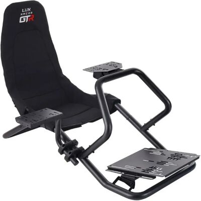 Indeca Cockpit Lux Racer Gtr Black One Size unisex - Publicité Indeca Cockpit Lux Racer Gtr Black One Size unisex - Publicité