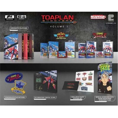 Retro-bit Jeu De Console Rétro Toaplan Shooters Vol 2 Multicolor Europe PAL - Publicité Retro-bit Jeu De Console Rétro Toaplan Shooters Vol 2 Multicolor Europe PAL - Publicité