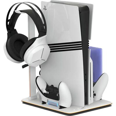 Imp Tech Station De Recharge Dlx Ps5 White One Size - Publicité Imp Tech Station De Recharge Dlx Ps5 White One Size - Publicité
