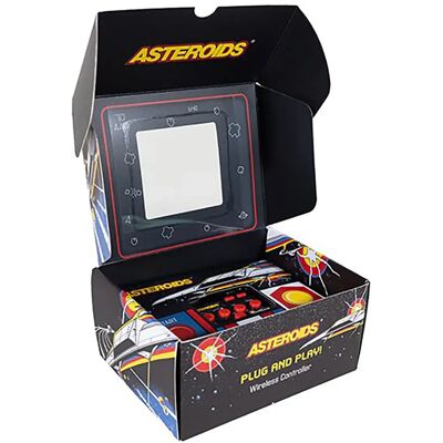 Asteroids Console Rétro Black One Size - Publicité Asteroids Console Rétro Black One Size - Publicité