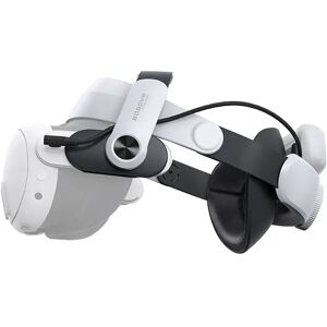 Bobovr Sangle De Tête M3 Pro + Batterie Pour Oculus Quest 3/quest 3s White / Black One Size unisex - Publicité Bobovr Sangle De Tête M3 Pro + Batterie Pour Oculus Quest 3/quest 3s White / Black One Size unisex - Publicité