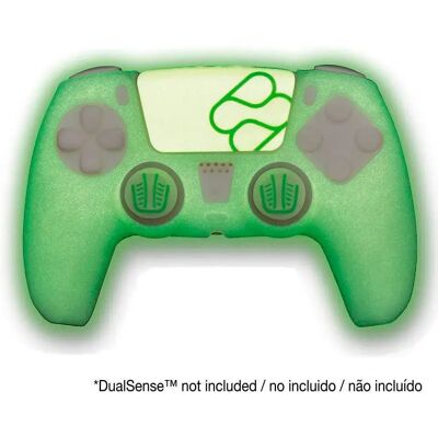 Fr-tec Coque Pour Manette Ps5 Glow In The Dark Green One Size - Publicité Fr-tec Coque Pour Manette Ps5 Glow In The Dark Green One Size - Publicité