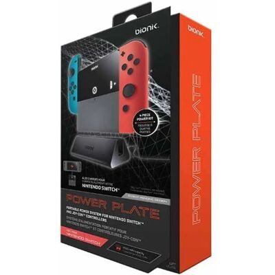 Bionik Station De Charge Power Plate Pour Nintendo Switch Black One Size - Publicité Bionik Station De Charge Power Plate Pour Nintendo Switch Black One Size - Publicité