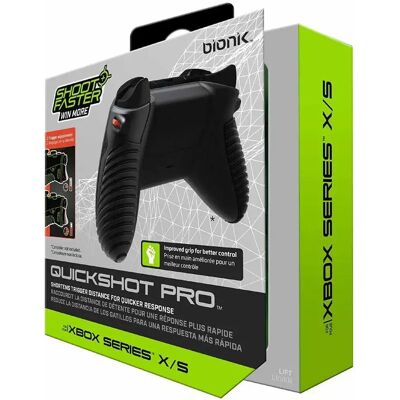 Bionik Contrôleur Quickshot Pro Black One Size - Publicité Bionik Contrôleur Quickshot Pro Black One Size - Publicité