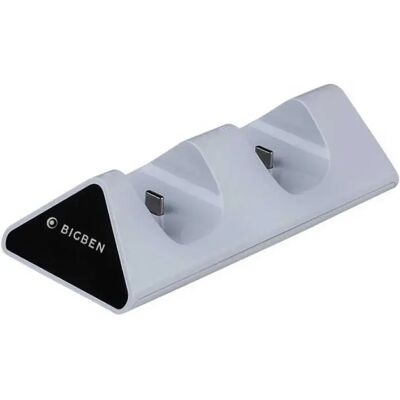 Nacon Station De Charge Pour Manette Ps5 Big Ben White One Size - Publicité Nacon Station De Charge Pour Manette Ps5 Big Ben White One Size - Publicité