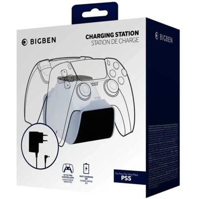 Nacon Station De Charge Pour Manette Ps5 Wirekess Black One Size - Publicité Nacon Station De Charge Pour Manette Ps5 Wirekess Black One Size - Publicité
