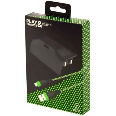 Fr-tec Manette Avec Batterie Xbox Ft3002 Black One Size - Publicité Fr-tec Manette Avec Batterie Xbox Ft3002 Black One Size - Publicité