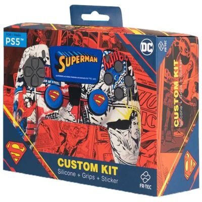 Fr-tec Accessoire De Manette Compatible Ps5 Personnalisé Dc Superman Multicolor One Size - Publicité Fr-tec Accessoire De Manette Compatible Ps5 Personnalisé Dc Superman Multicolor One Size - Publicité