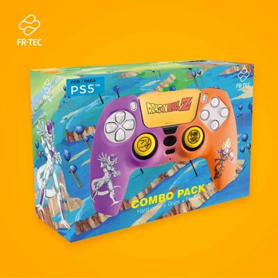 Fr-tec Boîtier Et Poignées De Manette Ps5 Combo Enemies Manette Ps4 Dragon Ball Orange / Purple One Size - Publicité Fr-tec Boîtier Et Poignées De Manette Ps5 Combo Enemies Manette Ps4 Dragon Ball Orange / Purple One Size - Publicité