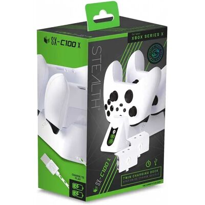 Stealth Station De Charge Pour Manettes Xbox White One Size unisex - Publicité Stealth Station De Charge Pour Manettes Xbox White One Size unisex - Publicité
