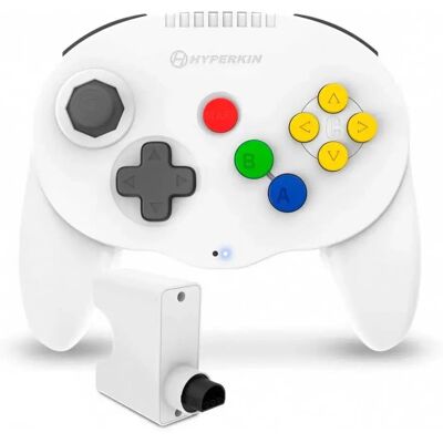 Hyperkin Gaming Manette Rétro Wireless Admiral Premium White One Size unisex - Publicité Hyperkin Gaming Manette Rétro Wireless Admiral Premium White One Size unisex - Publicité