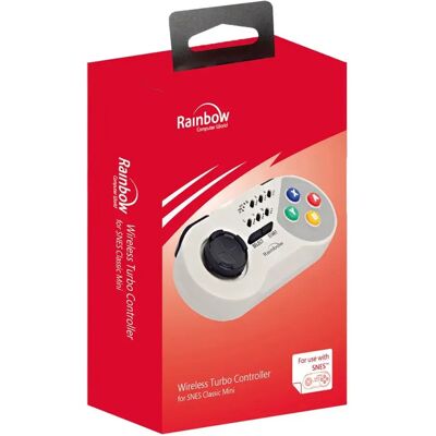 Rainbow Manette De Jeu Rétro Turbo Grey One Size - Publicité Rainbow Manette De Jeu Rétro Turbo Grey One Size - Publicité
