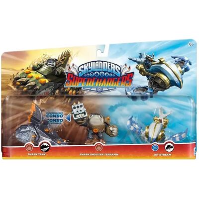 Activision Skylanders Superchargers Tank Requin Et Tireur Requin Terrafin Et Figurine Jet Stream One Size unisex - Publicité Activision Skylanders Superchargers Tank Requin Et Tireur Requin Terrafin Et Figurine Jet Stream One Size unisex - Publicité