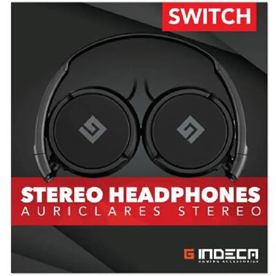 Indeca Casque Gaming Stereo Violetta Black One Size - Publicité Indeca Casque Gaming Stereo Violetta Black One Size - Publicité