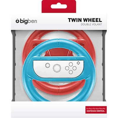 Nacon Switch Volant De Course Twin Red / Blue One Size - Publicité Nacon Switch Volant De Course Twin Red / Blue One Size - Publicité