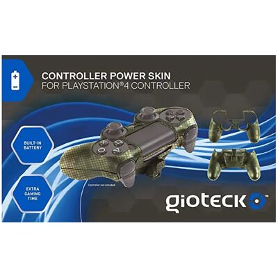 Gioteck Housse De Manette Ps4 Power Skin Camo One Size - Publicité Gioteck Housse De Manette Ps4 Power Skin Camo One Size - Publicité