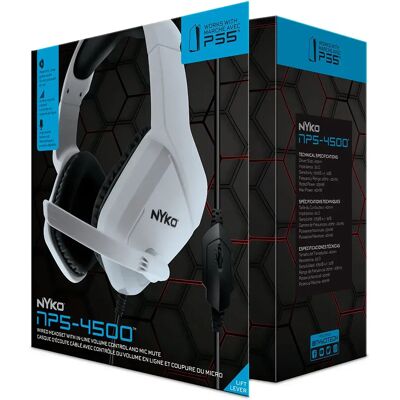 Nyko Casque Gaming Ps5 Np5-4500 Multicolor One Size - Publicité Nyko Casque Gaming Ps5 Np5-4500 Multicolor One Size - Publicité