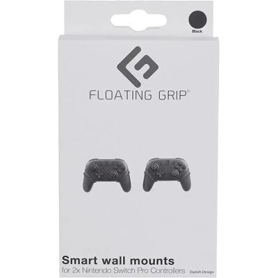 Floating Grip Support Mural Pour Manette Nintendo Switch Pro Black One Size - Publicité Floating Grip Support Mural Pour Manette Nintendo Switch Pro Black One Size - Publicité