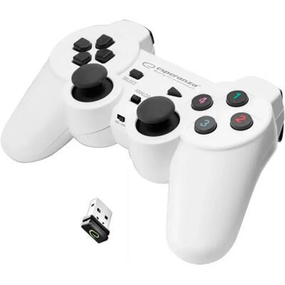 Esperanza Manette De Pc Egg108w Black / White One Size - Publicité Esperanza Manette De Pc Egg108w Black / White One Size - Publicité