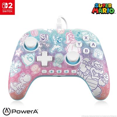Powera Contrôleur Switch 2 Advantage Super Mario Mushroom Kingdom Multicolor One Size unisex - Publicité Powera Contrôleur Switch 2 Advantage Super Mario Mushroom Kingdom Multicolor One Size unisex - Publicité